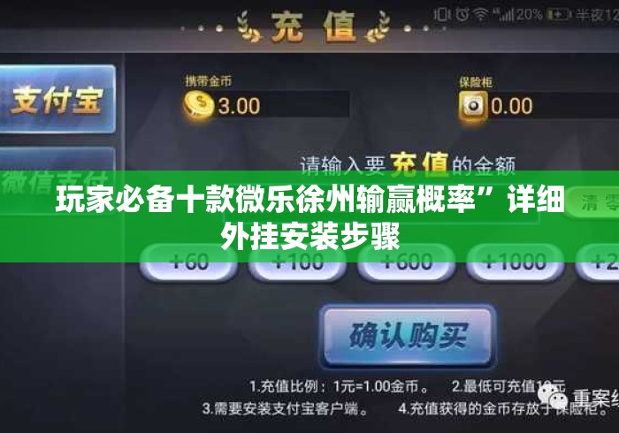 玩家必备十款微乐徐州输赢概率”详细外挂安装步骤