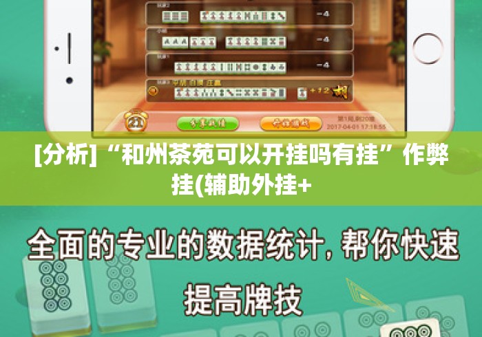 [分析]“和州茶苑可以开挂吗有挂”作弊挂(辅助外挂+