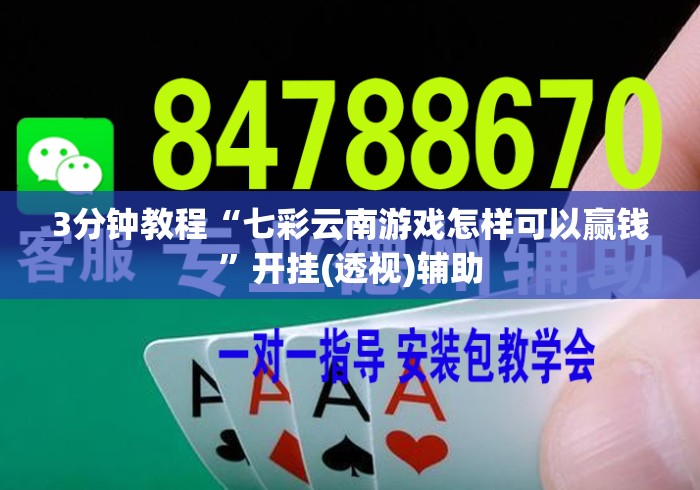3分钟教程“七彩云南游戏怎样可以赢钱”开挂(透视)辅助
