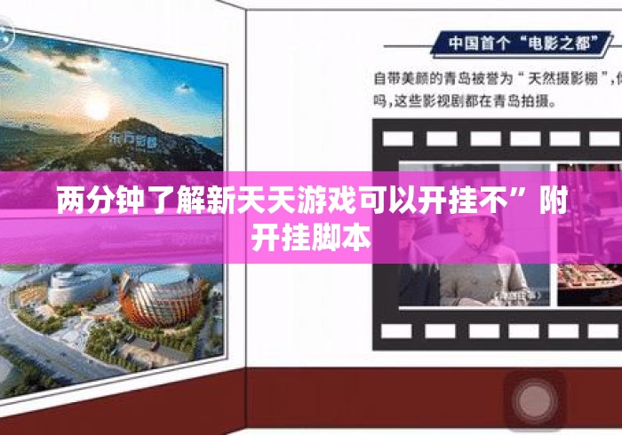 两分钟了解新天天游戏可以开挂不”附开挂脚本